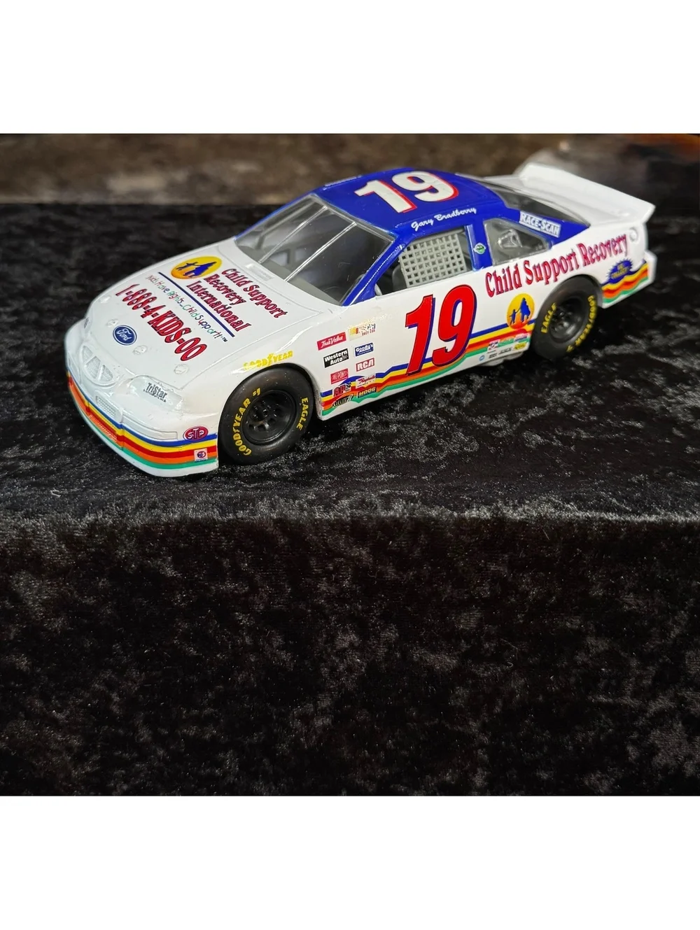 Ford #19 Child Support Recovery NASCAR Diecast Model Car